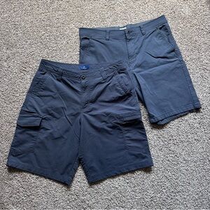 Gray Men’s Cargo Shorts performance material
